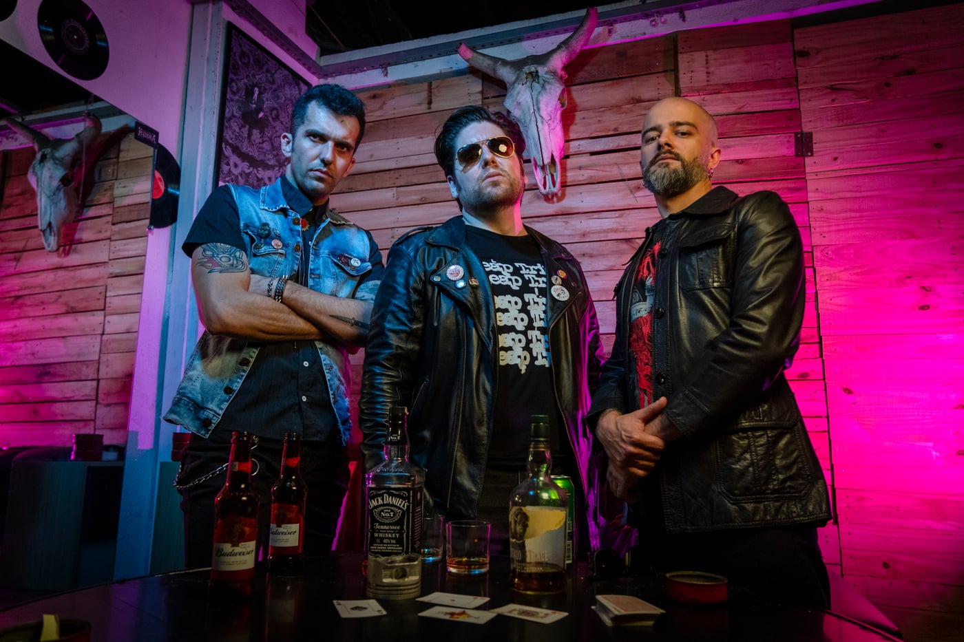 Napalm Cobras em show ao vivo — banda de metalpunk de Belo Horizonte, Minas Gerais